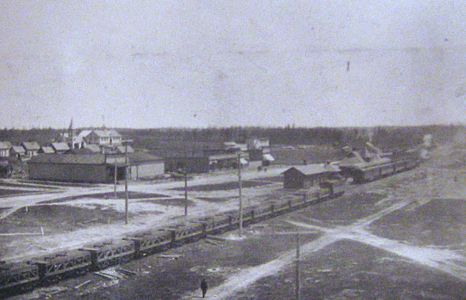 CNW Depot at Escanaba, MI and IXL Store