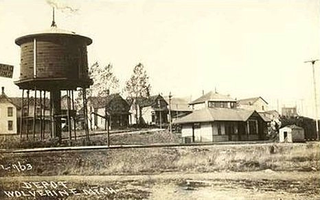 MC Wolverine Depot and Water Tower