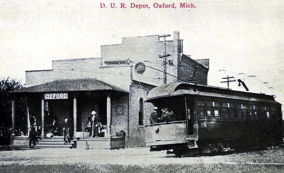 Oxford MI Interurban Depot