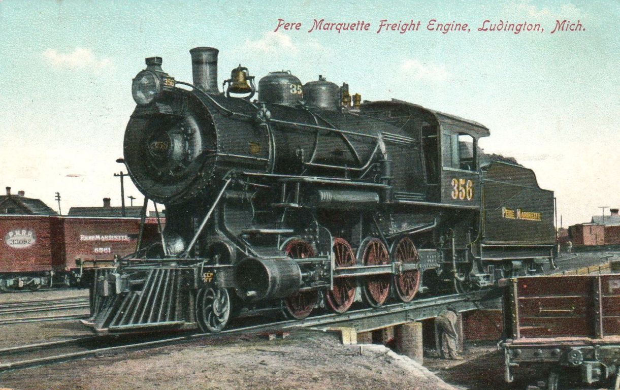 PM 365 at Ludington in 1912