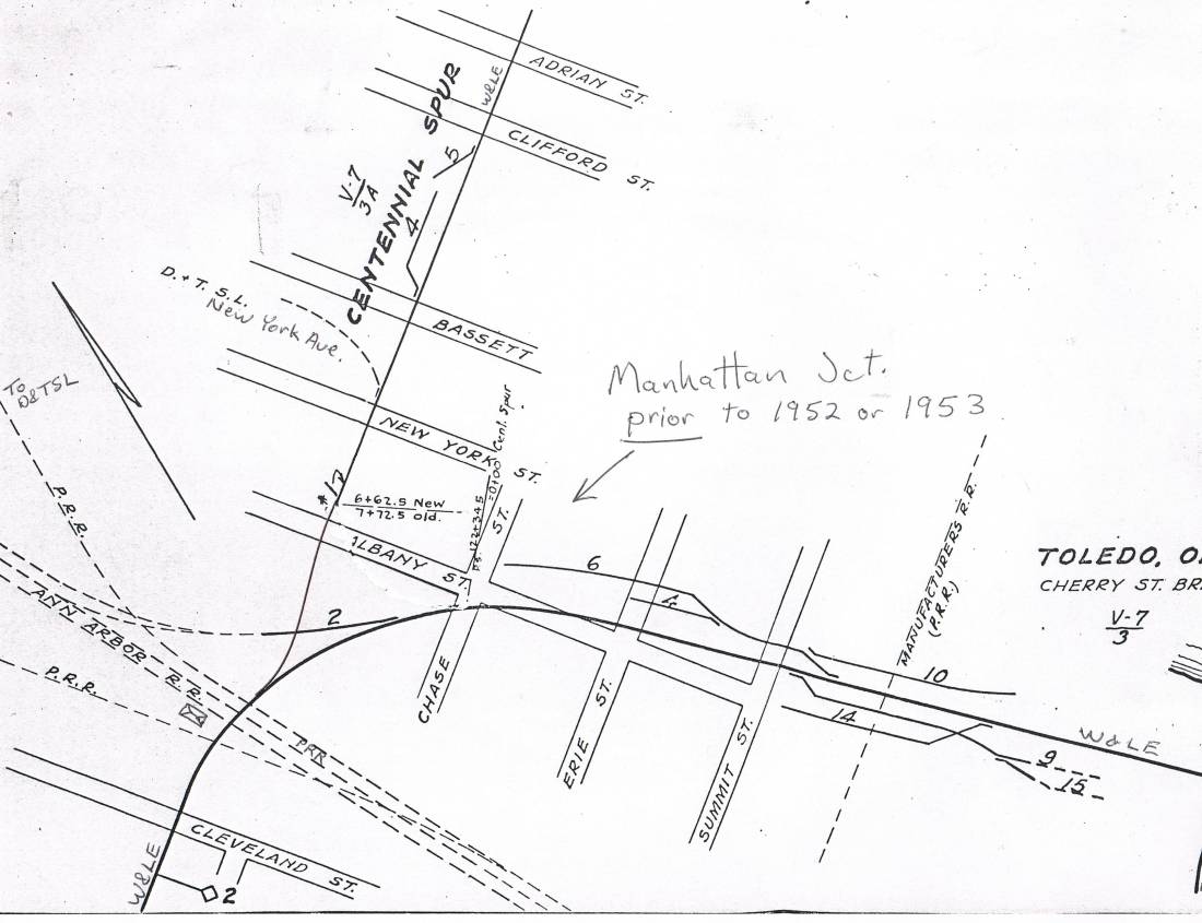 Manhattan Junction Track Diagram