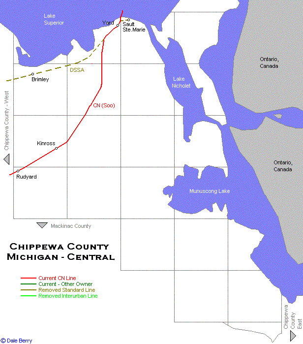 Chippewa County Map