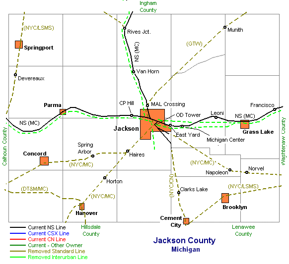 Jackson County Map