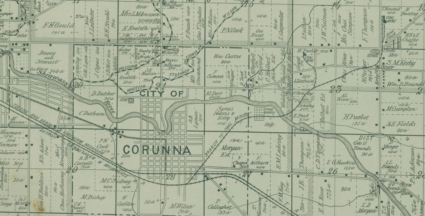 Corunna Coal Mines Spur