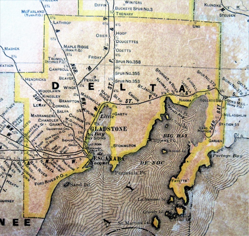 Delta County Map