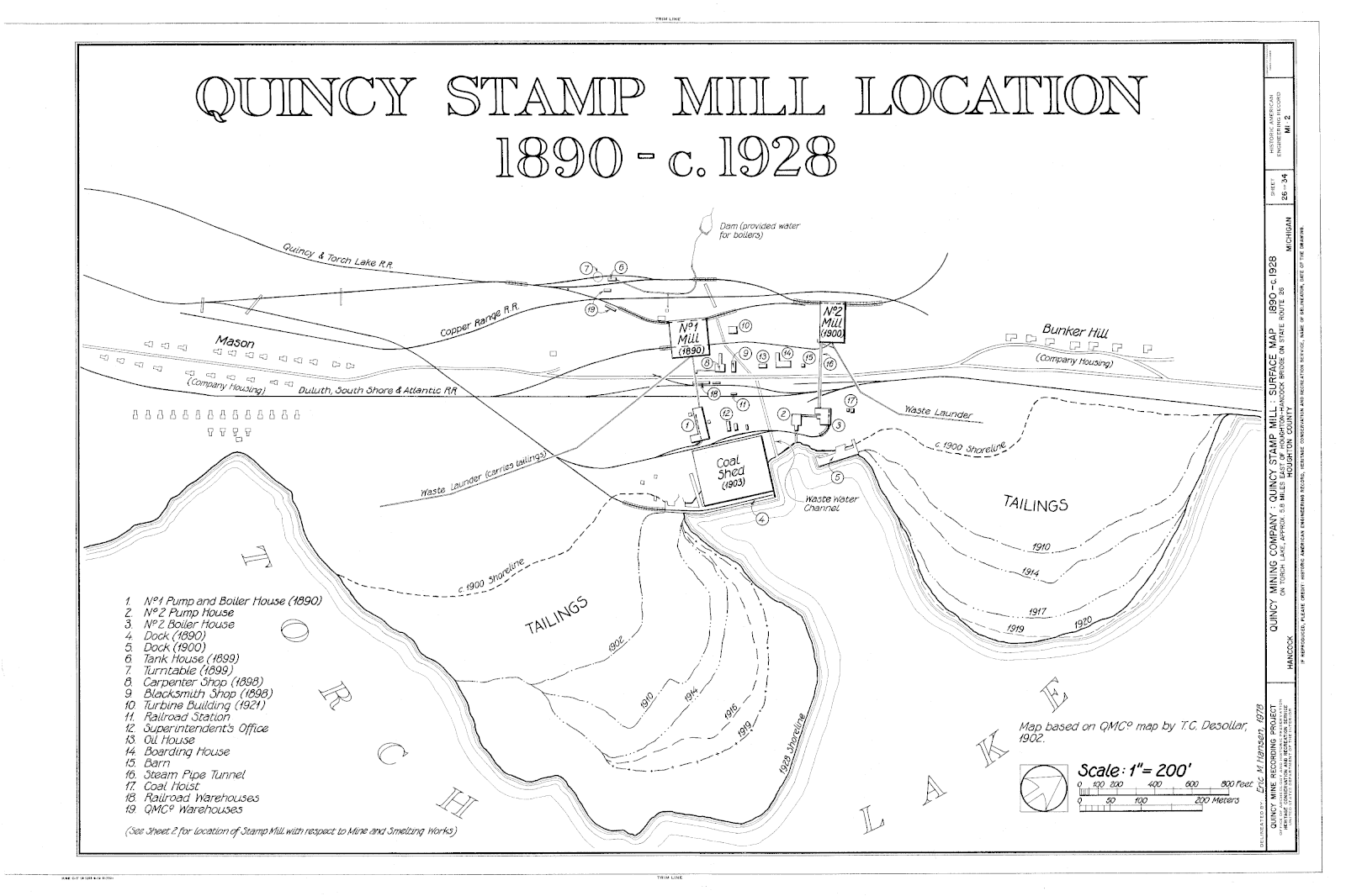 Quincy Mill Map