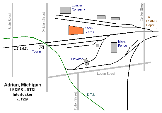 Adrian MI DTI Interlocking Diagram