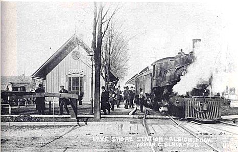 Lake Shore Station at Albion