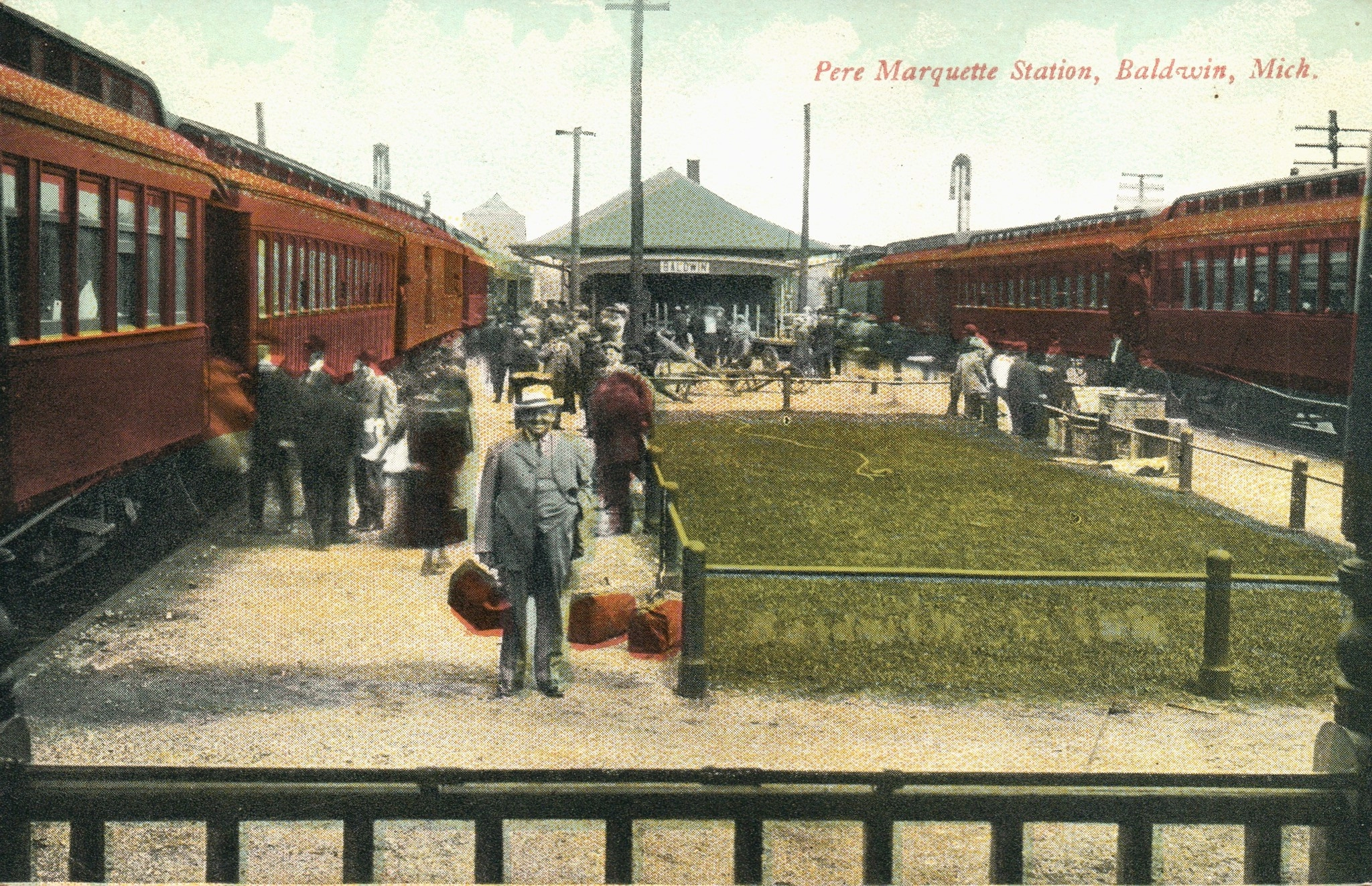 Baldwin MI Train Station