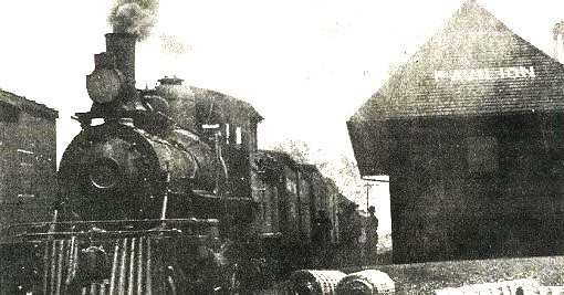 Pavilion MI Depot and Train