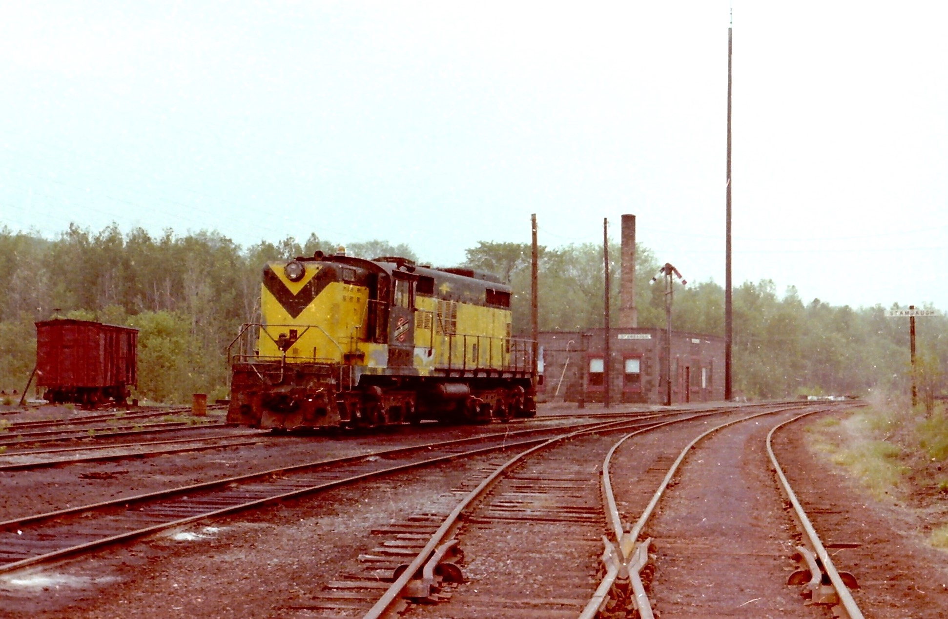 CNW Stambaugh Engine Terminal