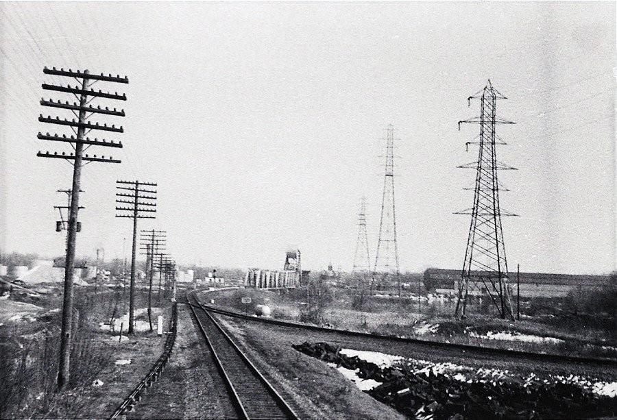 CO Saginaw MI Drawbridge From Mershon Tower - March 1967