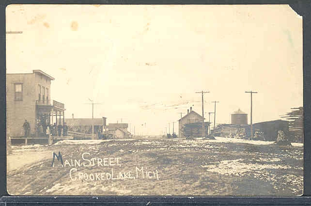 Crooked Lake MI depot