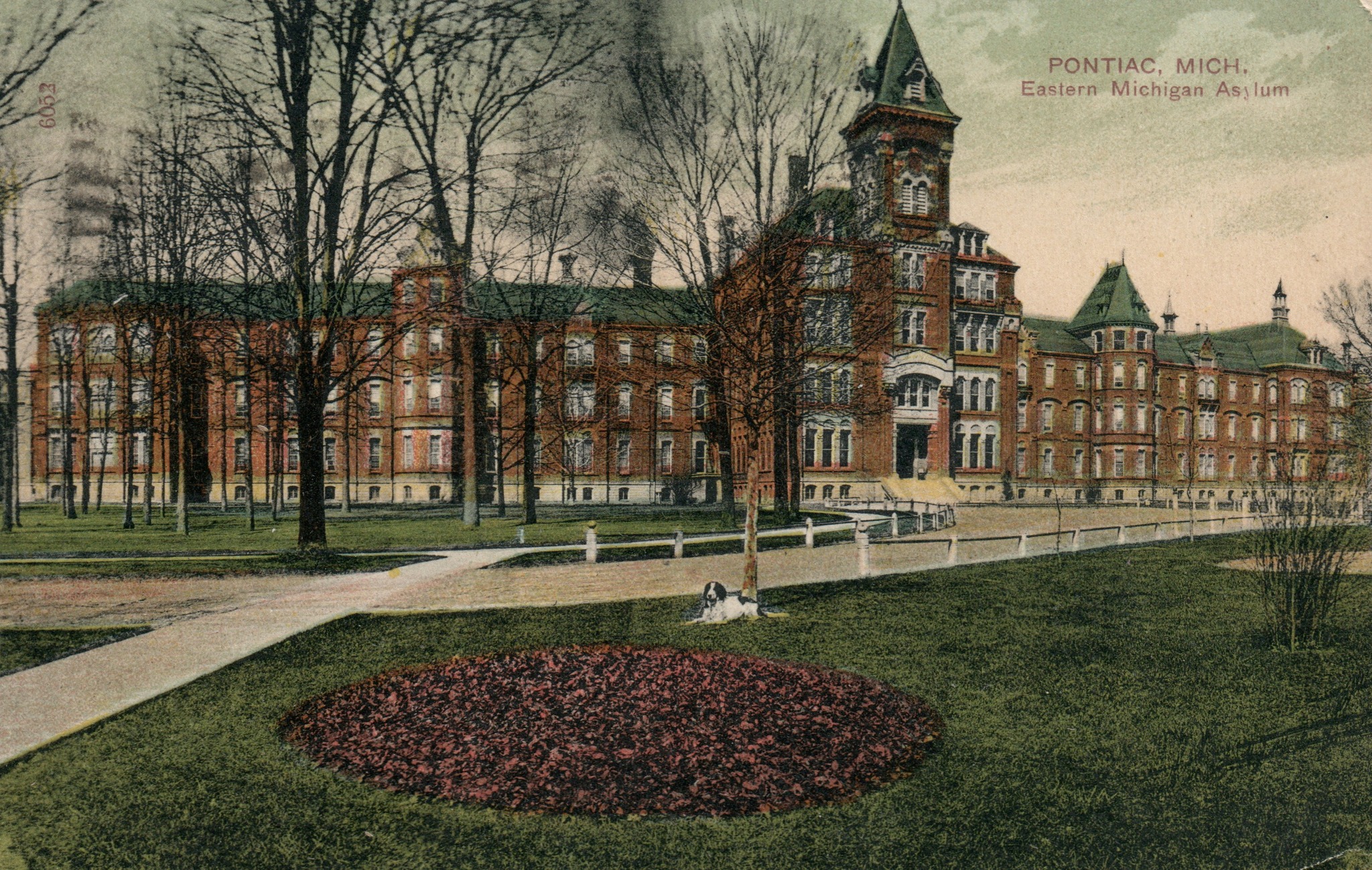 Eastern Michigan Asylum in 1907