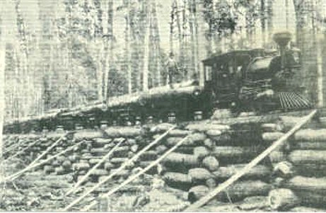 Logging Trestle and Train
