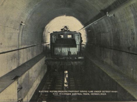 Detroit Windsor Rail tunnel