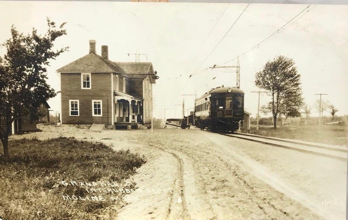 Moline MI Interurban Depot