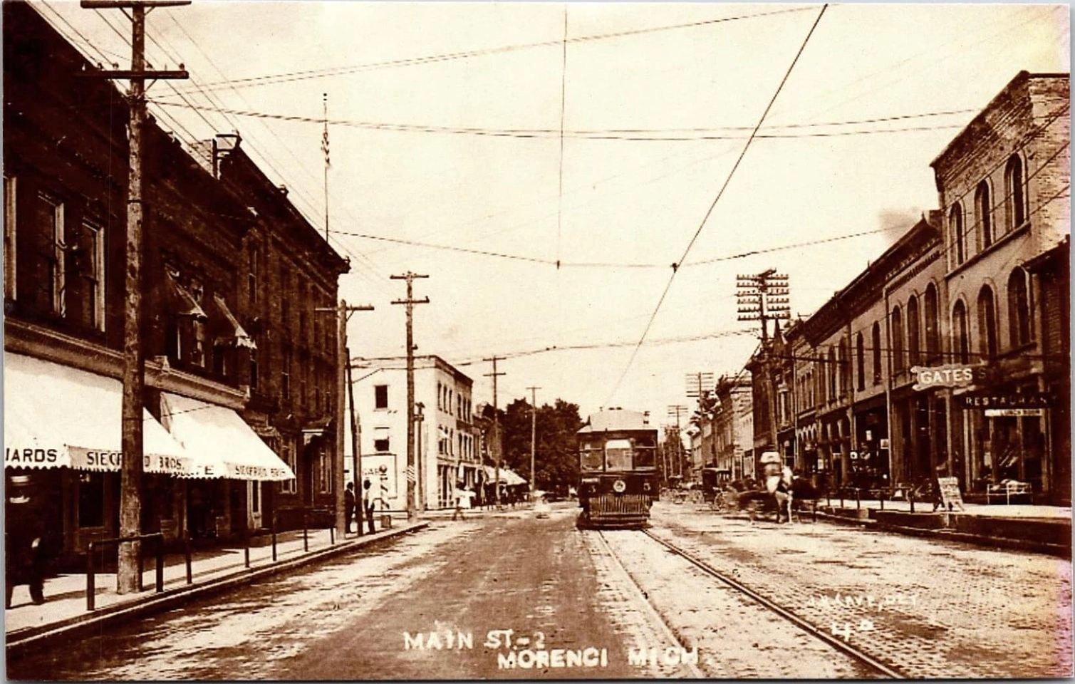 Morenci, MI main street