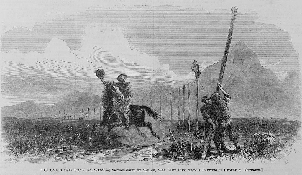 Pony Express vs. Telegraph