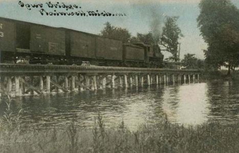 Plainwell Railroad Spur Trestle