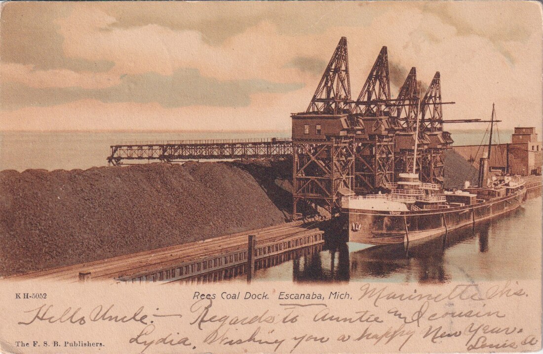 Reiss Coal Dock at Escanaba