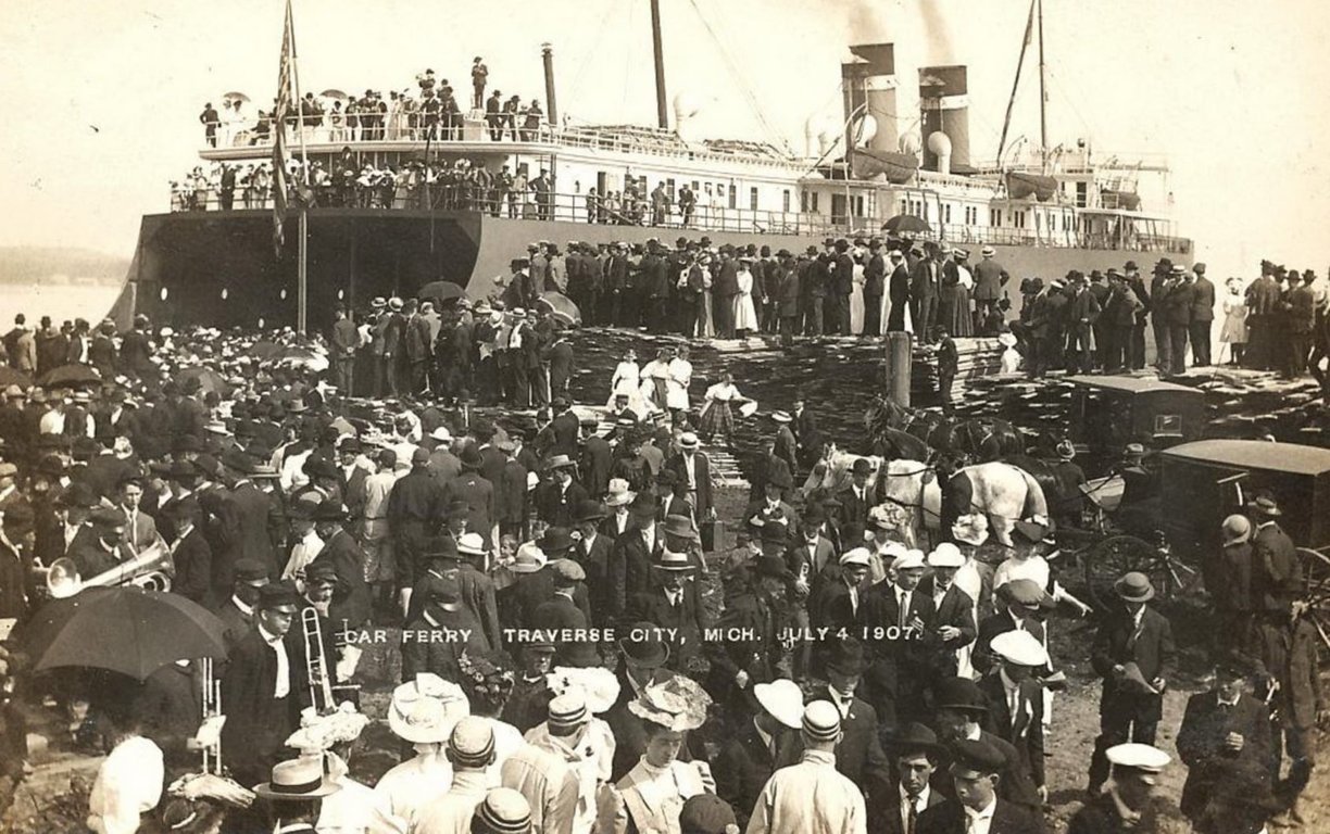 Ferry At Traverse City