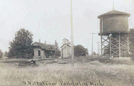 Vandalia Depot, Elevator and Water Tower