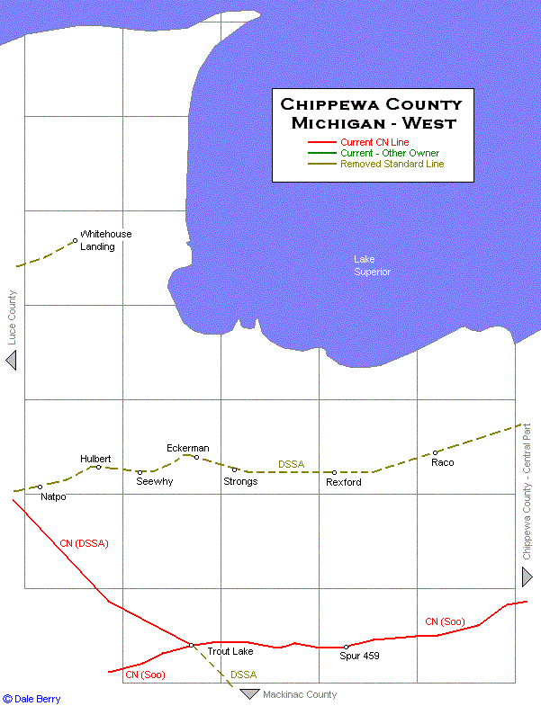 Chippewa County Map