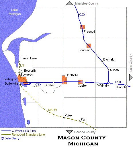 Mason County Map