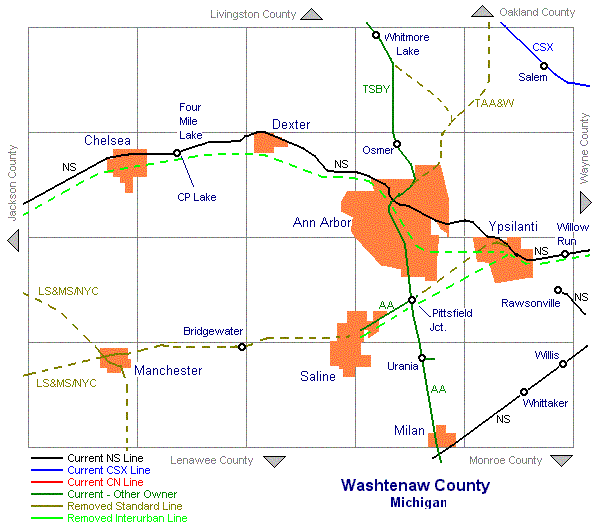 Wayne County Map