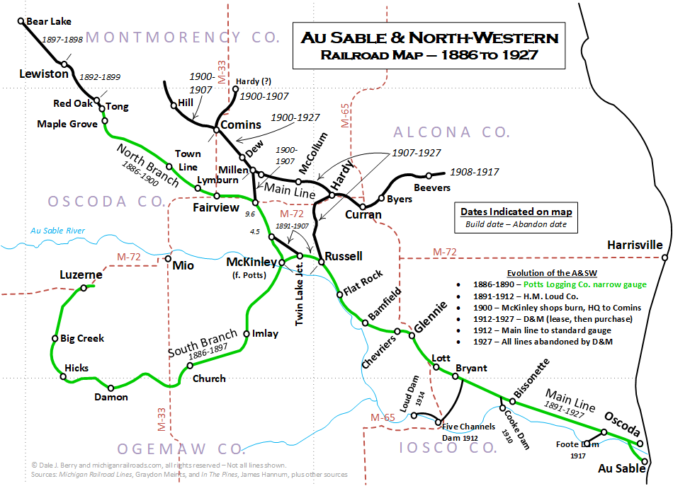 A&NW Map